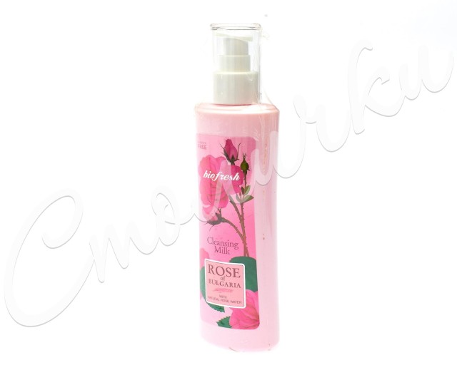 Изображение товара Молочко очищающее ROSE of BULGARIA 230 мл для чувствительной кожи