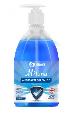 Изображение товара Милана мыло жидкое антибак. Оригинальное (дозатор) 500мл