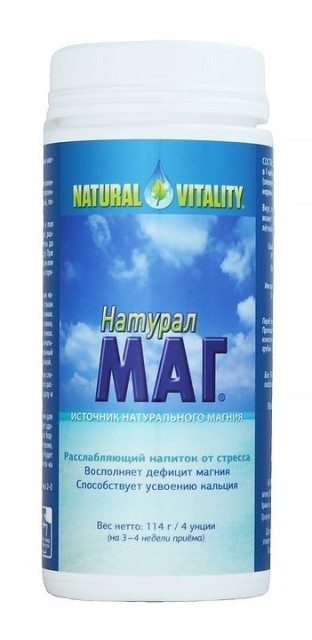 Изображение товара Натурал Маг порошок 114г для поддержания здоровья