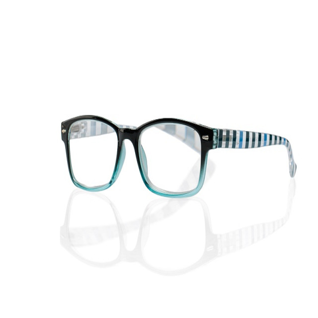 Изображение товара Очки корригирующие черные/голубые с градиентом +1,5 60882 (42640/2)