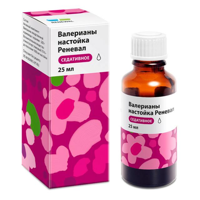Изображение товара Валериана Реневал настойка 25мл