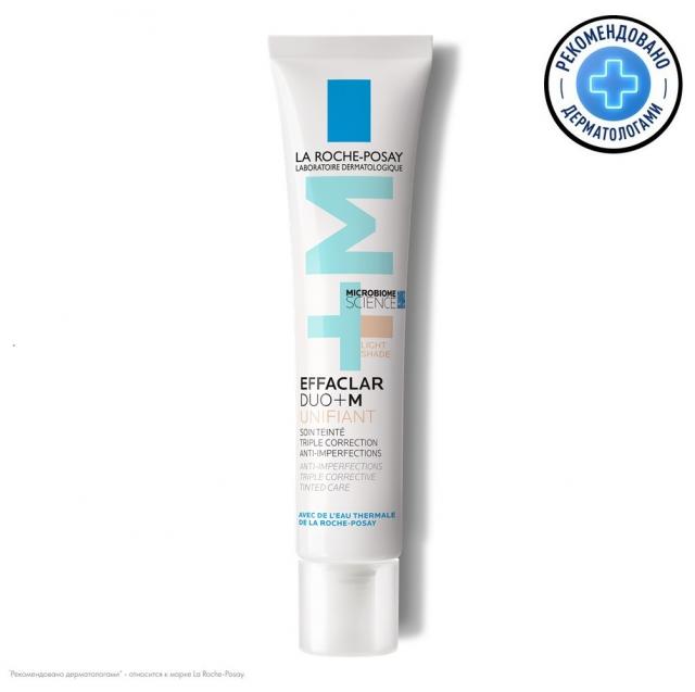 Изображение товара Ля рош позе Эфаклар Дуо+М крем тонирующий светлый 40мл