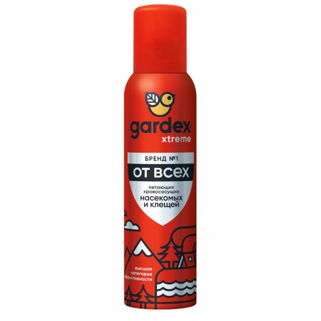 Изображение товара Гардекс Экстрим аэрозоль против насекомых и клещей 150мл