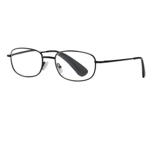 Изображение товара Очки для чтения металлические круглые +1,0 до +3,5 черные Kemner Optics