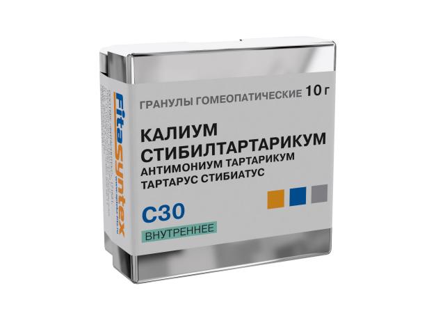 Изображение товара Калиум Стибилтартарикум С-30 гранулы 10г