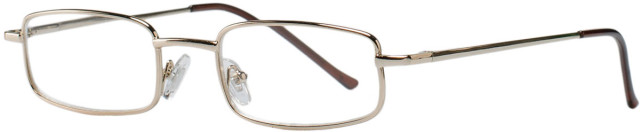 Изображение товара Очки золотые металл полукруглые +2,0 90295/9