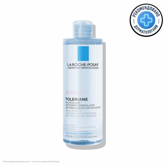 Изображение товара Мицеллярная вода Ля рош Позе Толеран для чувствительной кожи 400 мл