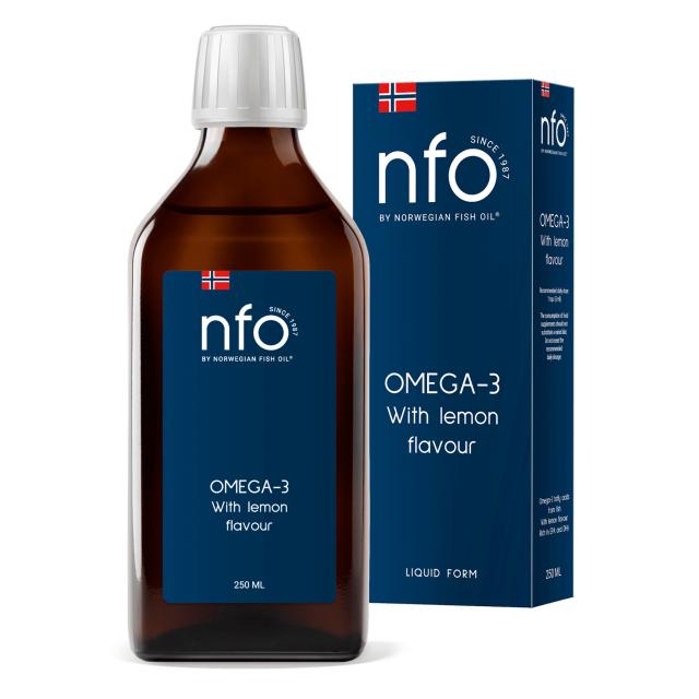 Изображение товара НФО Омега-3 со вкусом лимона 250мл