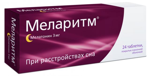 Меларитм таблетки покрытые оболочкой 3мг №24 купить в Москве по цене от 515 рублей