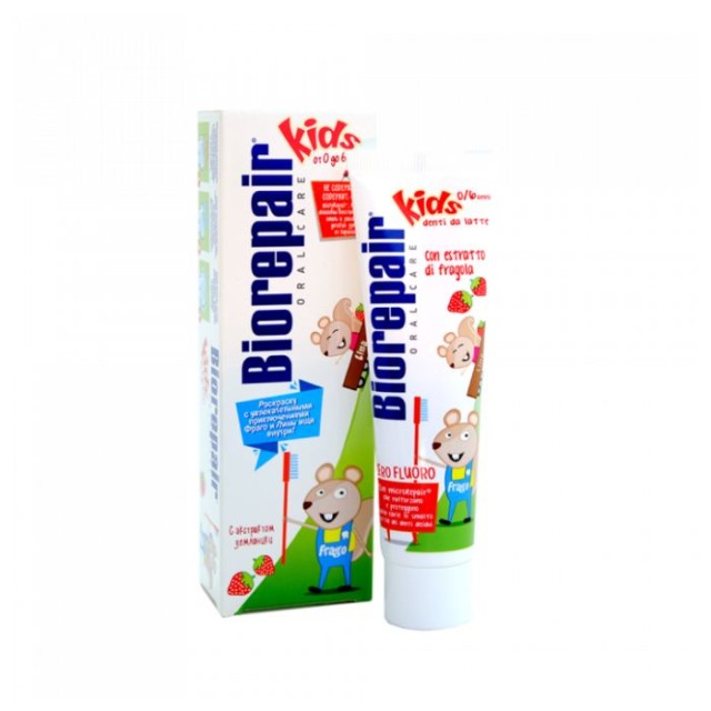 Изображение товара Биорепейр зубная паста Кидс земляника 50мл
