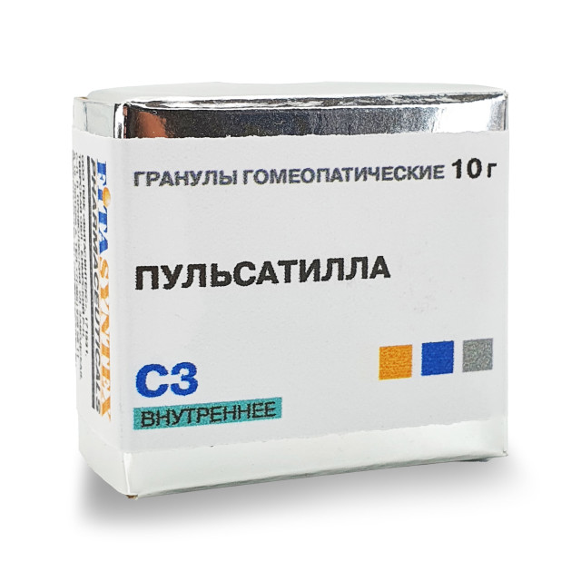 Пульсатилла пратензис (Пульсатилла) С-3 гранулы 10г купить в Москве по цене от 0 рублей