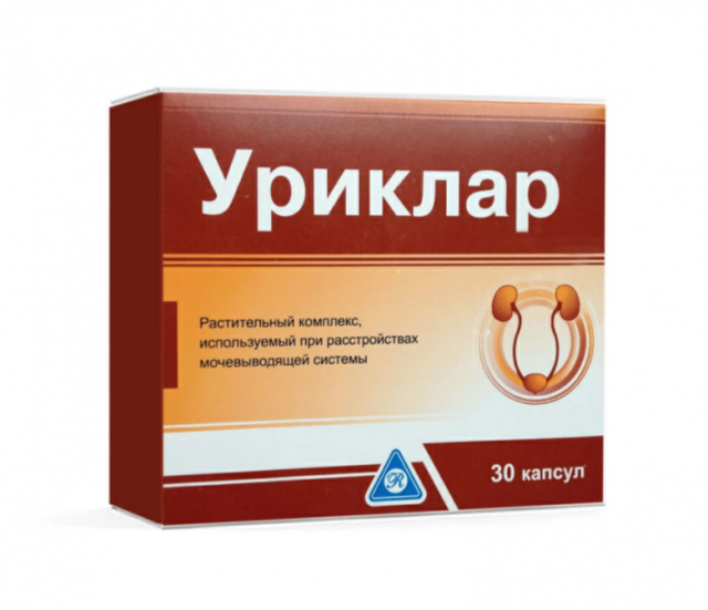 Изображение товара Уриклар капсулы 430мг №30
