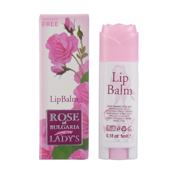 Изображение товара Роуз оф Болгария бальзам для губ 5мл натуральный увлажняющий