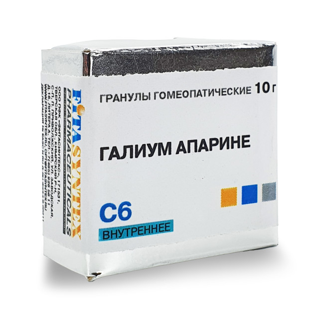 Галиум Апарине С-6 гранулы 10г купить в Москве по цене от 0 рублей