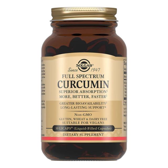 Изображение товара Куркумин Солгар капсулы №30 для суставов и иммунитета