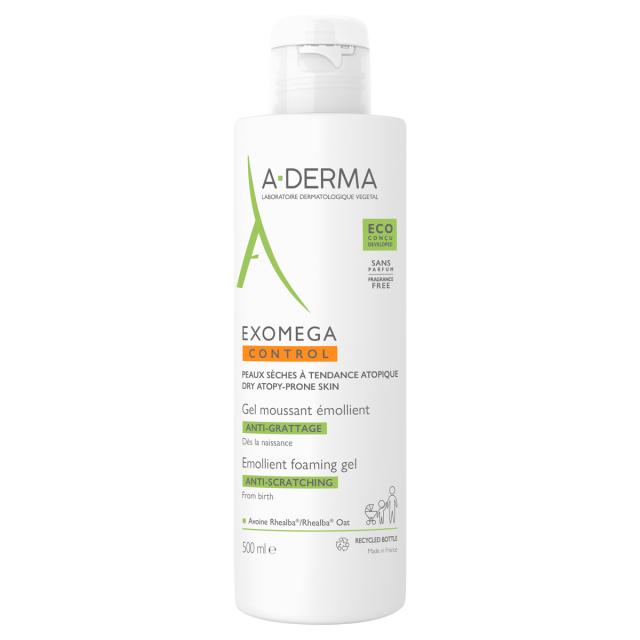 Изображение товара А-Дерма Экзомега Гель смягчающий пенящийся 500 мл для чувствительной кожи
