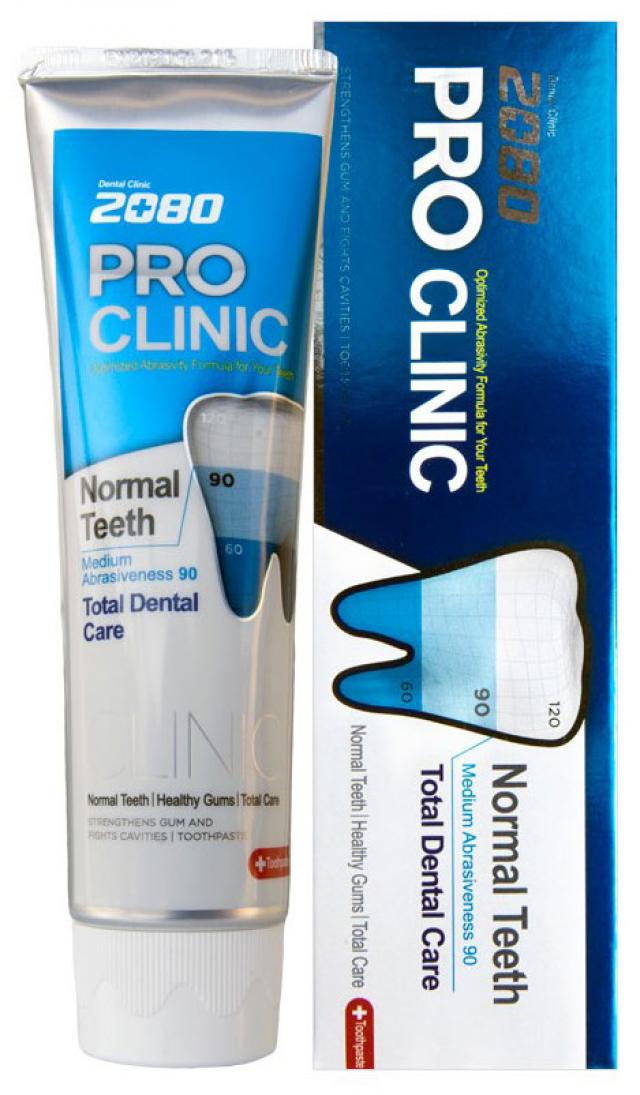 Изображение товара Дентал Клиник 2080 Про зубная паста для защиты и укрепления эмали 125г