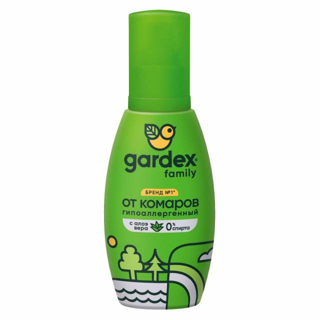 Изображение товара Гардекс Фемили спрей от комаров 100 мл для защиты всей семьи на природе