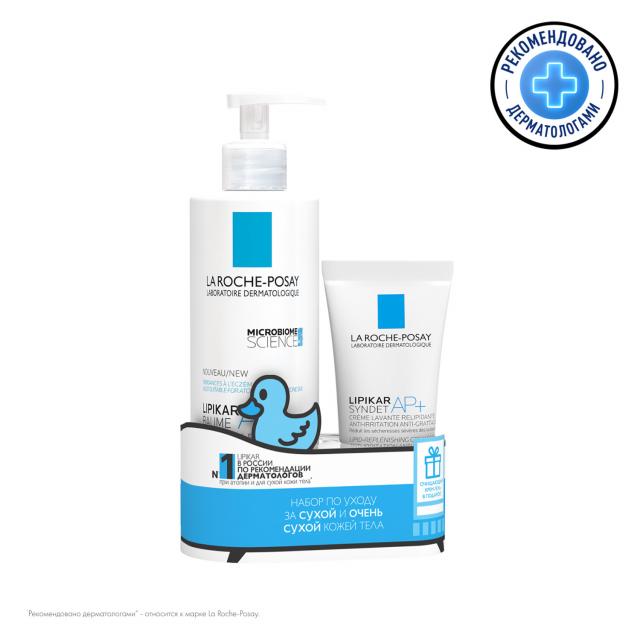 Изображение товара Ля рош позе Липикар АП+ набор бальзам АП+М 400мл+гель-крем Синдет AП+ 100мл