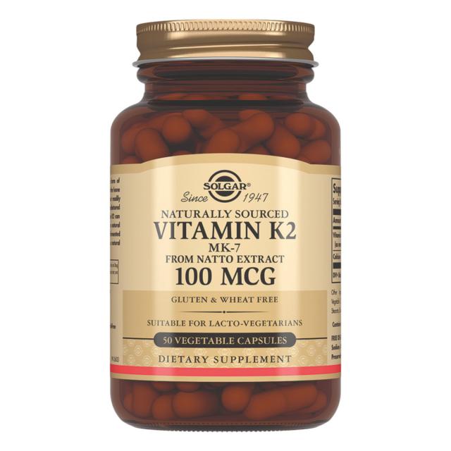 Изображение товара Солгар Витамин К2 капс.100мкг №50