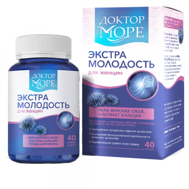 Изображение товара Доктор Море Экстра Молодость капсулы №40