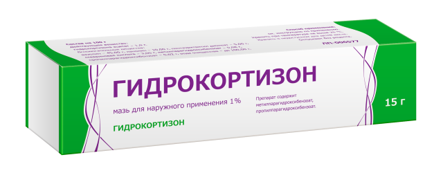 Изображение товара Гидрокортизон мазь 1% 15г