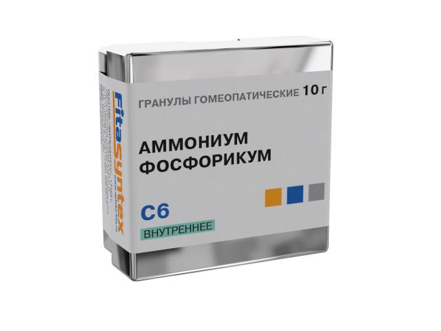 Изображение товара Аммониум Фосфорикум С-6 гранулы 10г