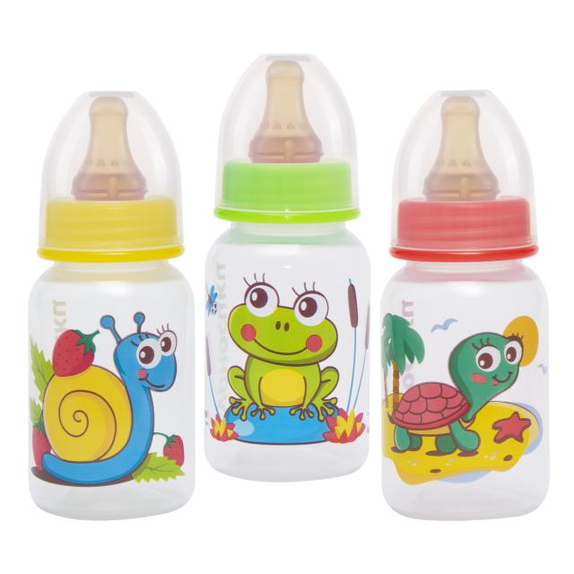 Изображение товара Курносики бутылочка 125мл+соска латекс 11085