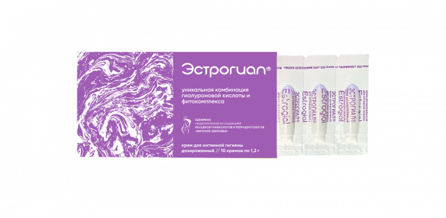 Изображение товара Эстрогиал крем для интимной гигиены 1,2г №10