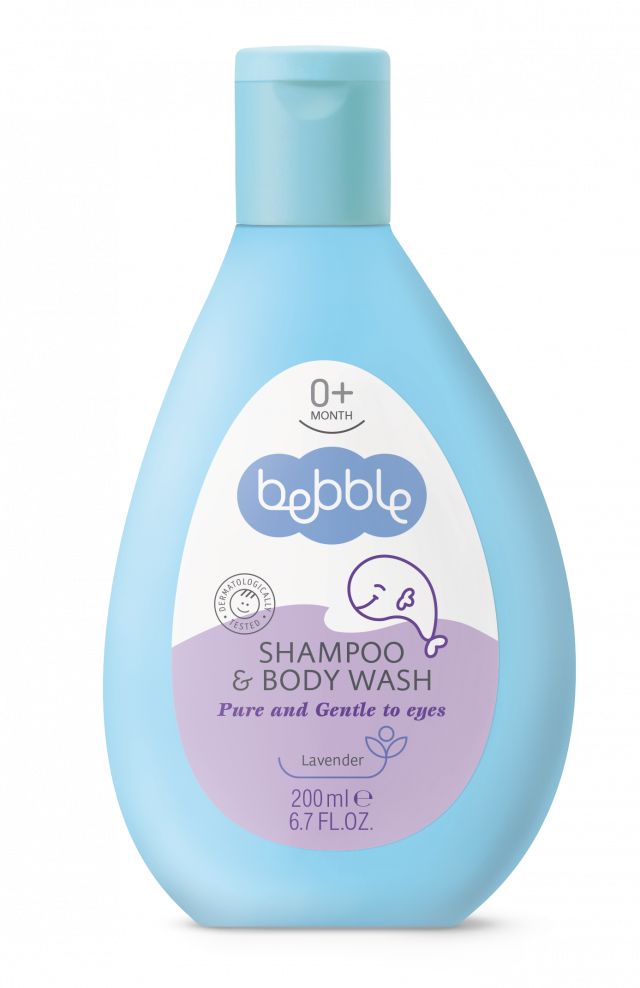 Изображение товара Беббл шампунь для волос и тела 200мл - мягкая формула для малышей