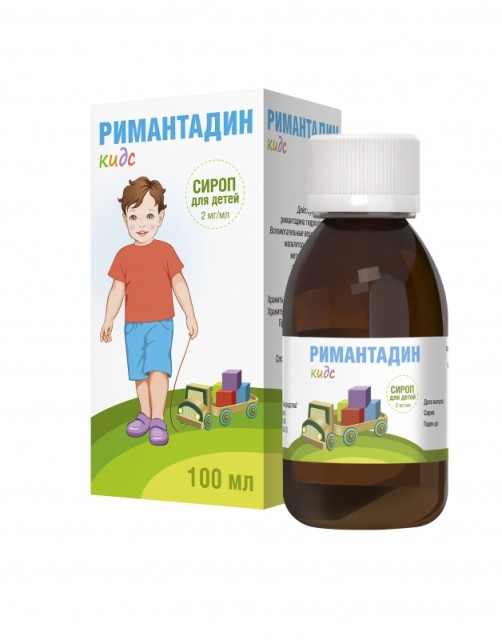 Изображение товара Ремантадин (Римантадин) Кидс сироп 2мг/мл 100мл