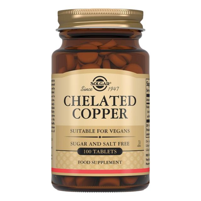 Изображение товара Солгар Хелат Меди таблетки №100