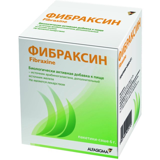 Фибраксин порошок для приготовления раствора внутрь саше 6г №15 купить в Москве по цене от 1140 рублей