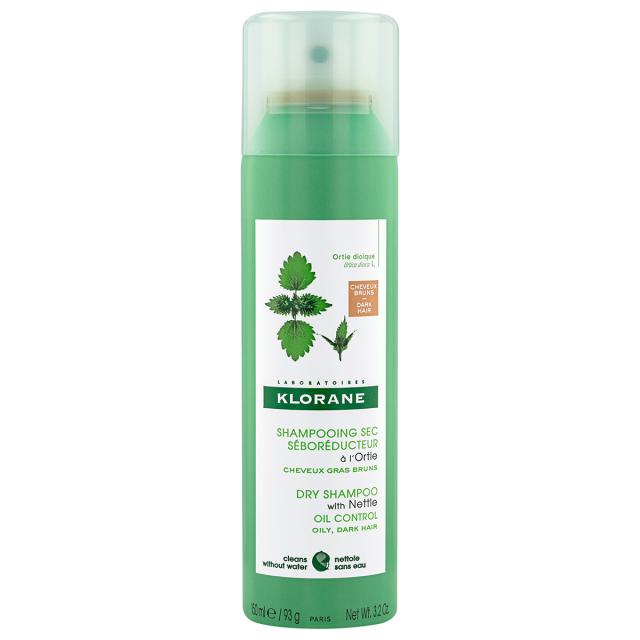 Изображение товара Клоран шампунь сухой Крапива себорегулирующий для темных волос 150мл