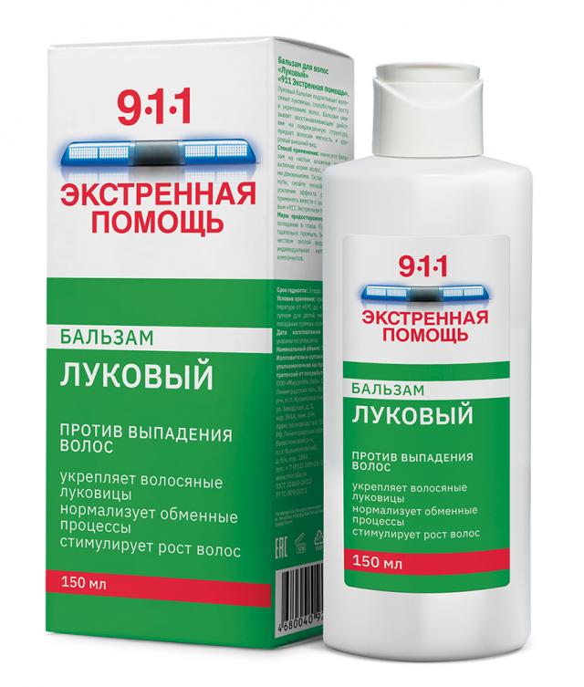 Изображение товара 911 Экстр.Помощь бальзам для волос Луковый 150мл