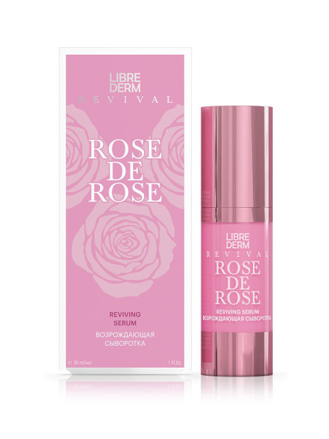 Изображение товара Либридерм Роуз Де Роуз сыворотка для лица возрожд. 30мл