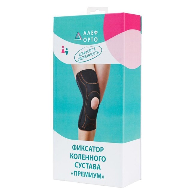 Изображение товара Наколенник Алеф разъёмный с гибкими ребрами для колена