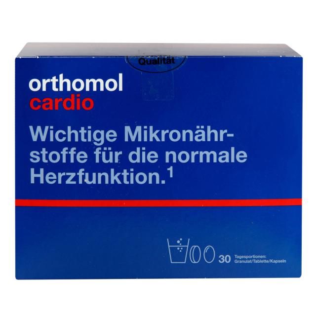 Изображение товара Orthomol Cardio - комплекс для сердечно-сосудистой системы, 30 дней