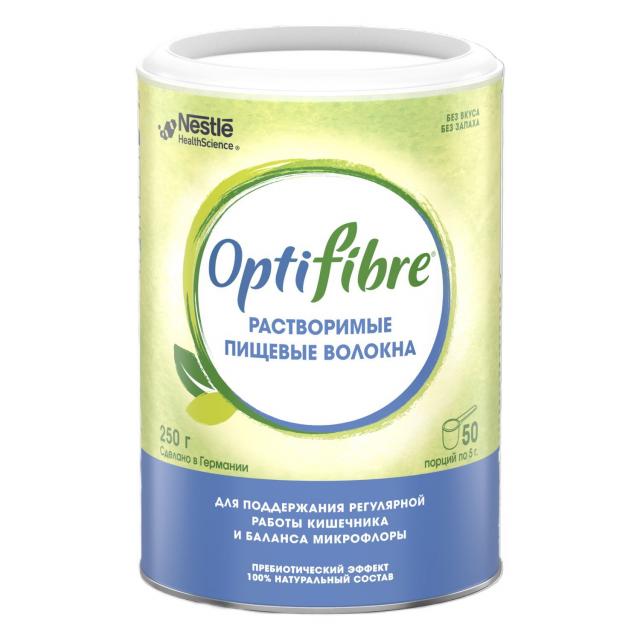 Изображение товара ОптиФайбер порошок 250г натуральные волокна для кишечника без глютена