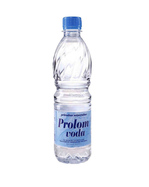 Изображение товара Минеральная вода Пролом 0,5л негазированная щелочная для всей семьи