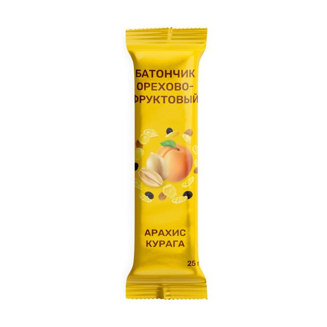Изображение товара Батончик арахис/курага 25г Изображение товара Батончик арахис/курага 25г