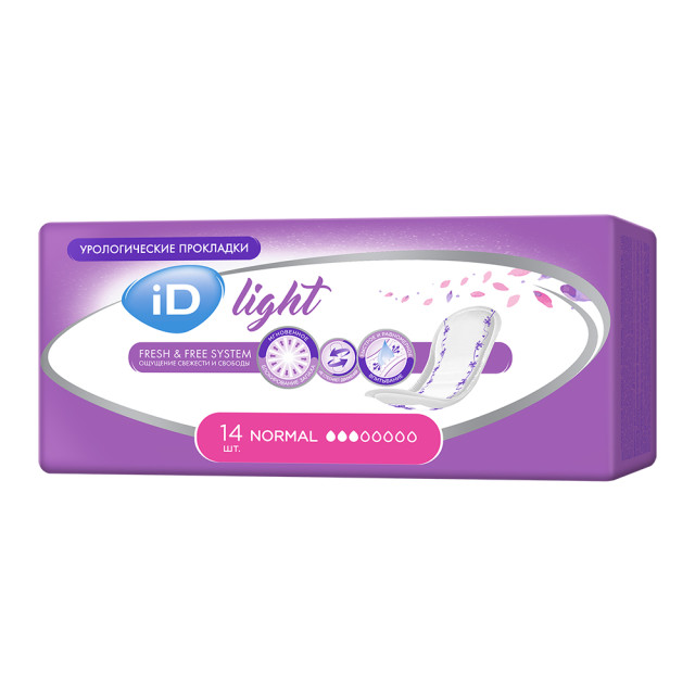 Изображение товара АйДи Лайт прокладки урологические Нормал №14