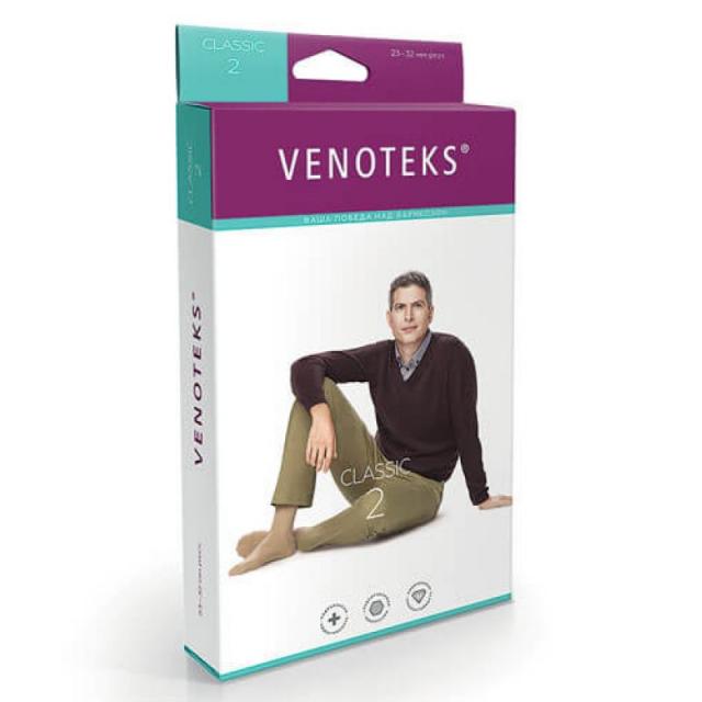 Изображение товара Венотекс чулки для мужчин поддержка профилактика венозных заболеваний