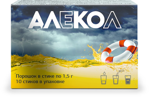 Изображение товара Алекол порошок саше 1,5г №10