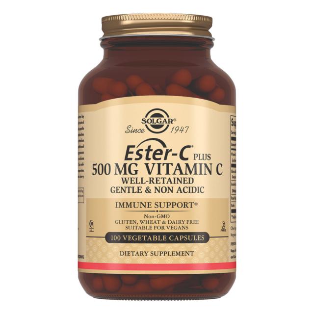 Изображение товара Солгар Эстер-С плюс витамин С капсулы 100 штук для поддержки иммунитета