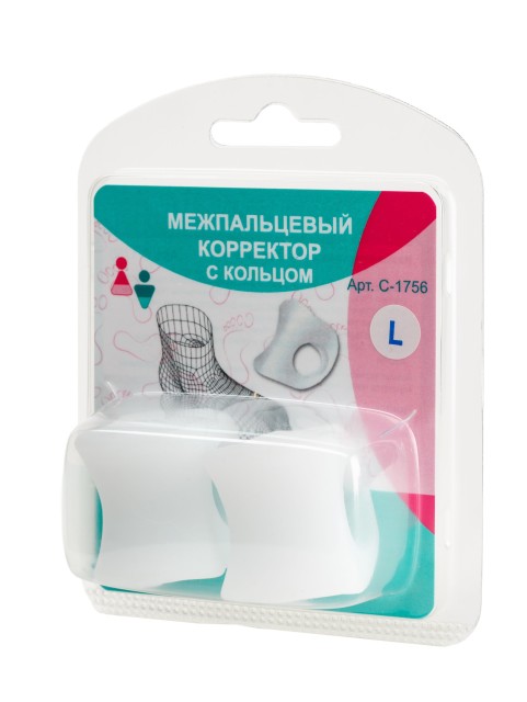 Изображение товара Корректор межпальцевый Алеф Орто С615 р.M №2 для стопы