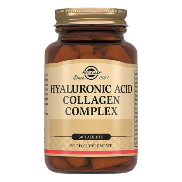 Изображение товара Солгар Комплекс Коллаген и Гиалуроновая кислота таблетки 1568мг №30