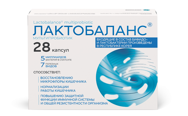 Изображение товара Лактобаланс капсулы 378мг №28
