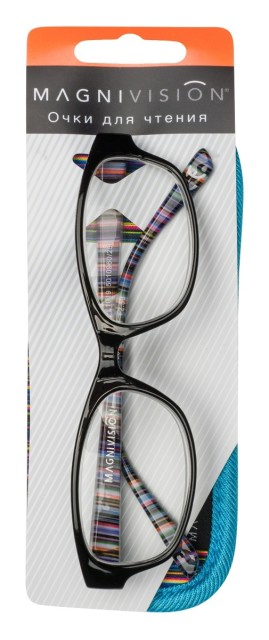 Изображение товара Очки для чтения Magnivision +1.00, легкие и комфортные с защитой от ультрафиолета