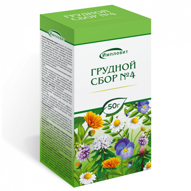 Изображение товара Сбор грудной №4 50г Импловит